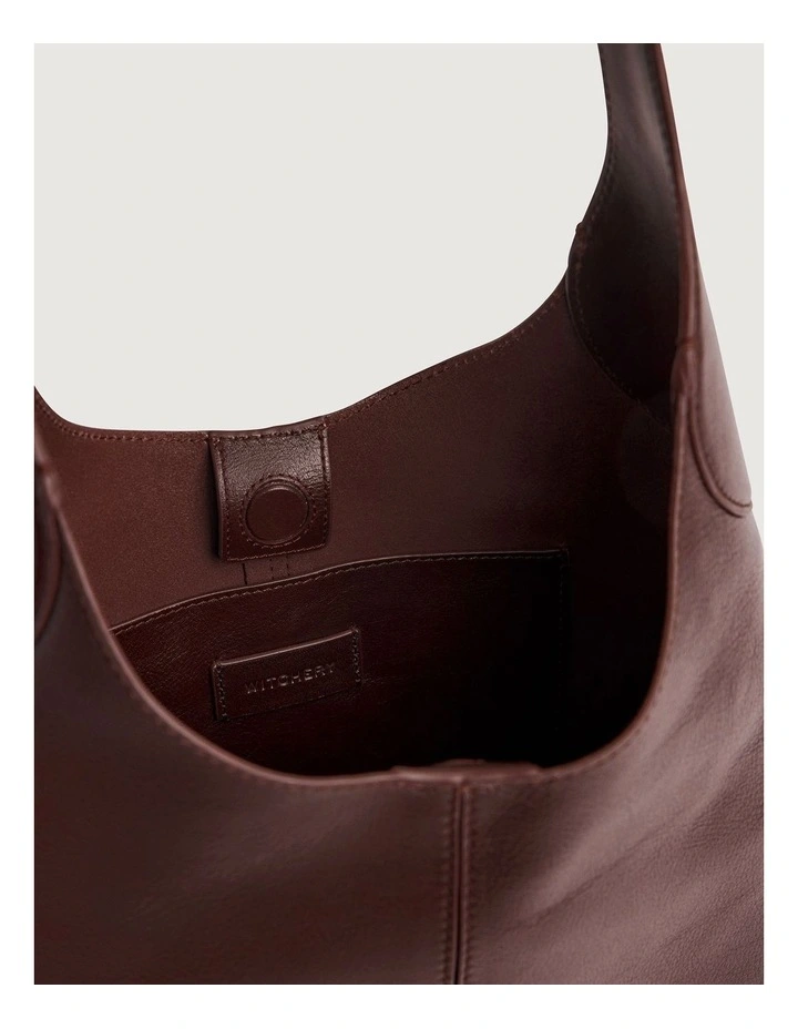 Willow Shoulder Bag in Bitter Chocolate image 5