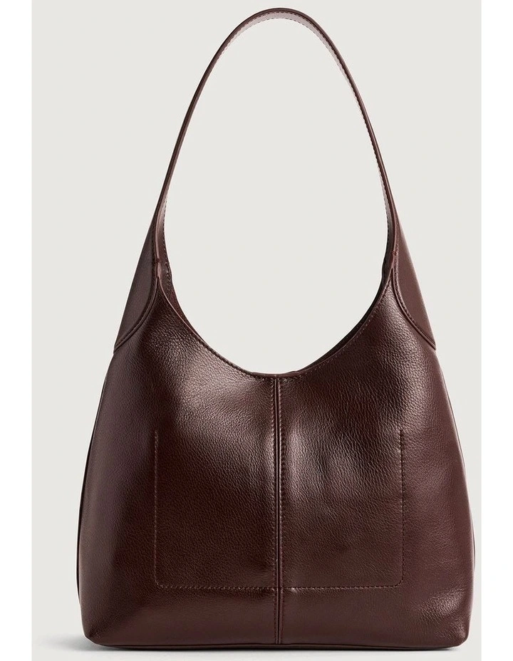 Willow Shoulder Bag in Bitter Chocolate image 6