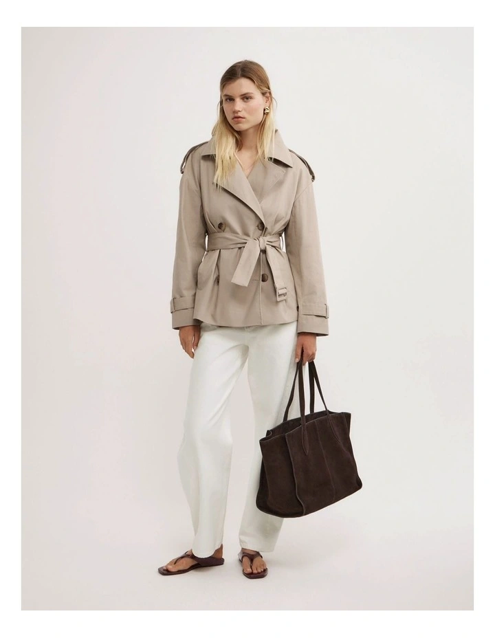 Azelea Tote Bag in Bitter Chocolate image 2