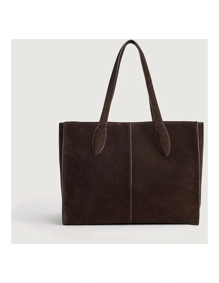 Azelea Tote Bag in Bitter Chocolate image 3