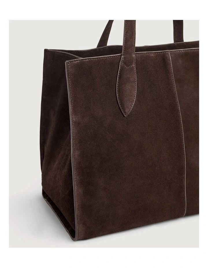 Azelea Tote Bag in Bitter Chocolate image 4