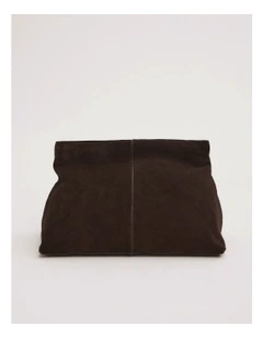 Scarlett Clutch in Bitter Chocolate