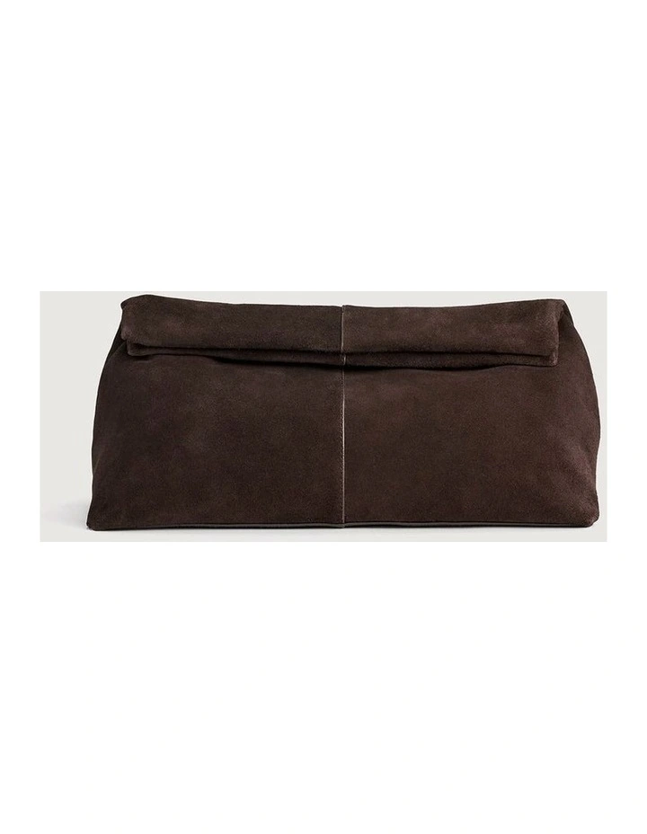Scarlett Clutch in Bitter Chocolate image 3