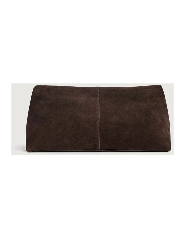 Scarlett Clutch in Bitter Chocolate image 6
