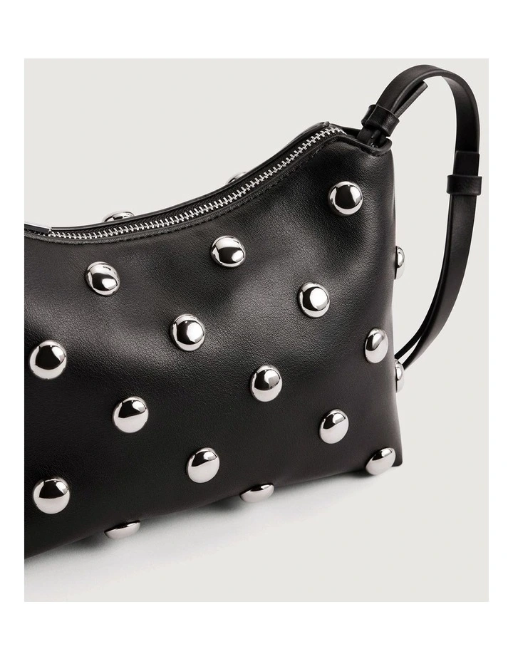 Paige Crossbody Bag in Black image 4