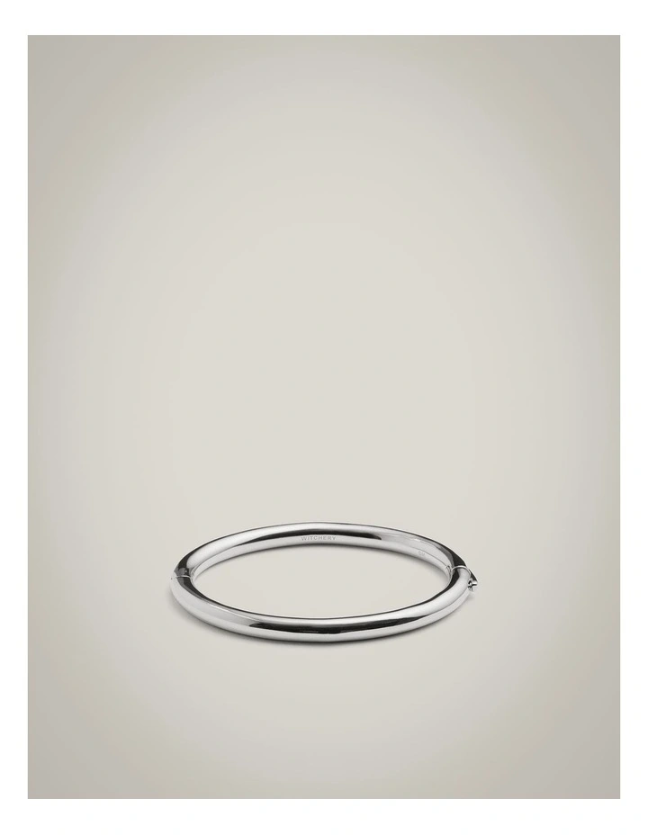 Josie Bangle in Silver image 4