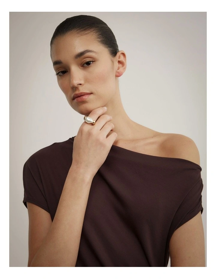 Mira Ring in Gold image 2