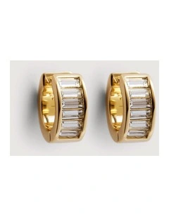 Alice Hoop Earrings in Gold