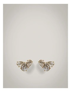 Greta Stud Earrings in Gold