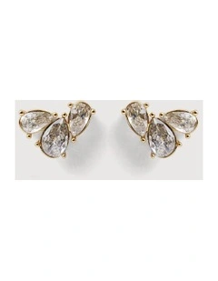 Greta Stud Earrings in Gold