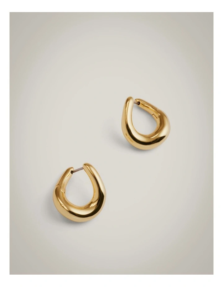 Meg Earrings Set in Gold image 4