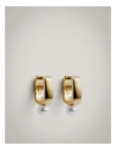 Lou Hoop Earrings in Gold