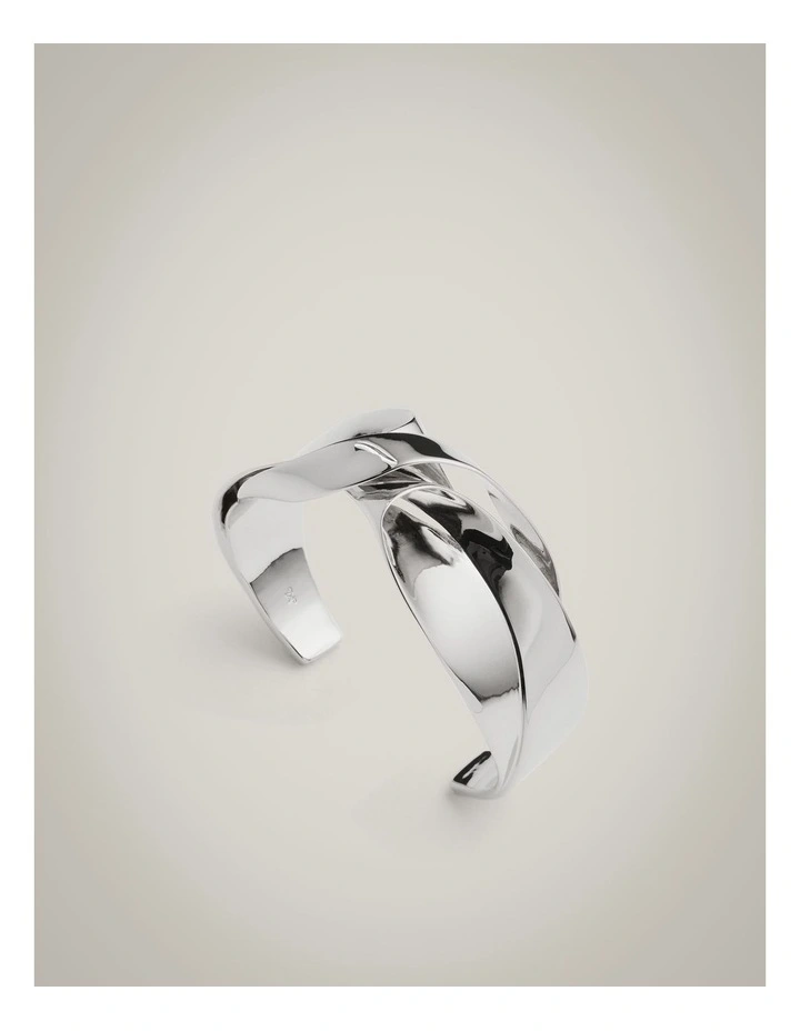 Talia Cuff in Silver image 3