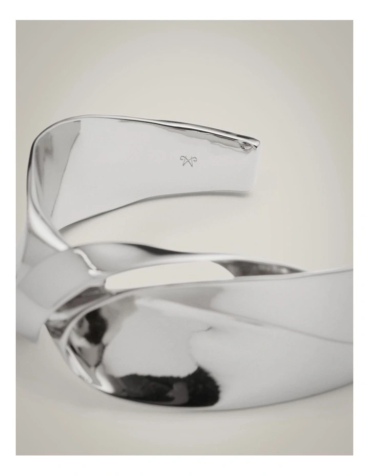 Talia Cuff in Silver image 5