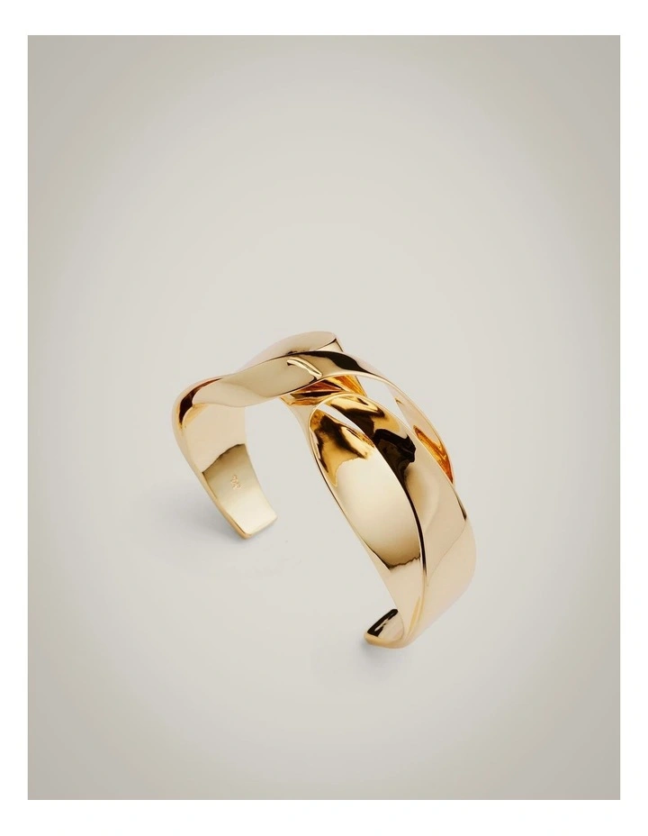 Talia Cuff in Gold image 3