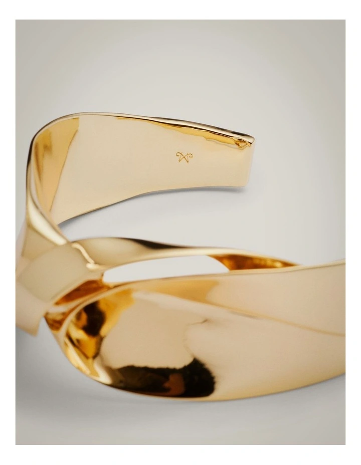 Talia Cuff in Gold image 5