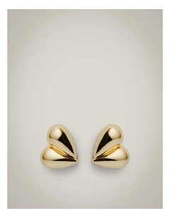 Kiera Stud Earrings in Gold