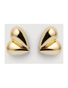 Kiera Stud Earrings in Gold