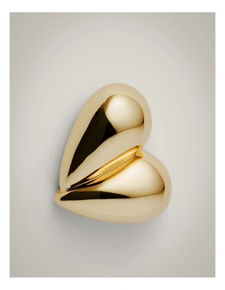 Kiera Stud Earrings in Gold image 3