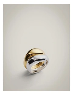 Sadie Ring Stack in Mixed Metal