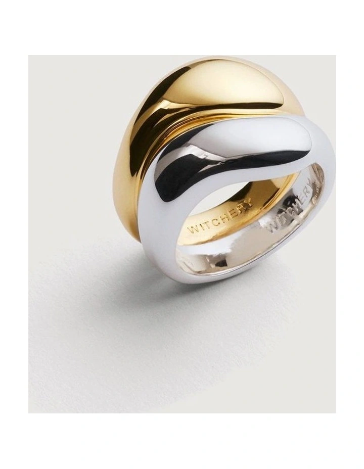 Sadie Ring Stack in Mixed Metal image 1