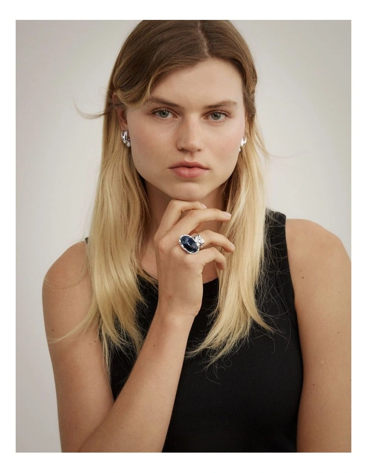 Frankie Ring in Silver image 2