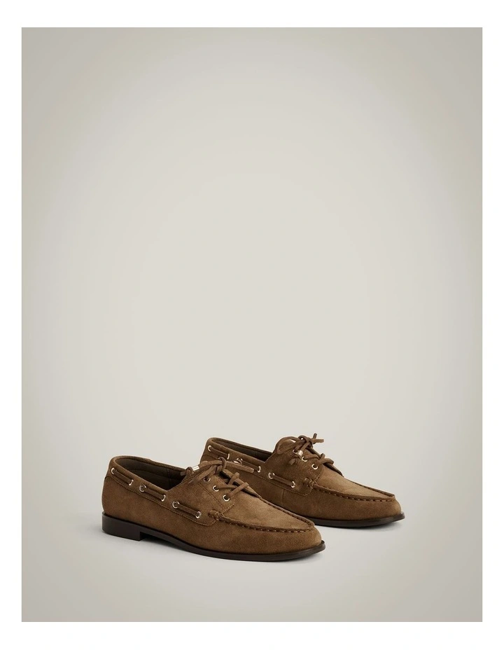 Elsie Side Loafers in Walnut image 4