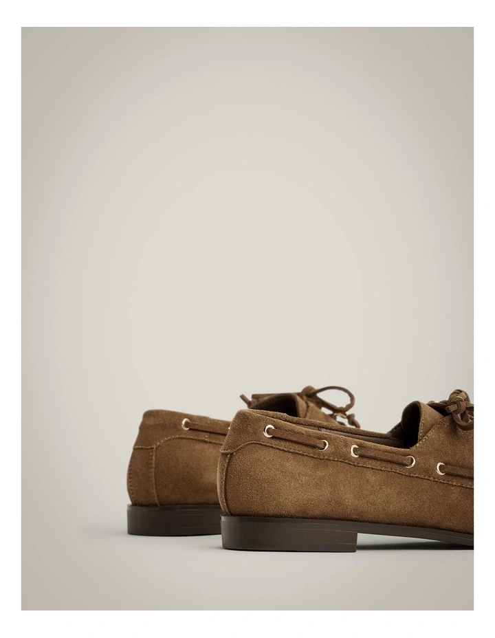 Elsie Side Loafers in Walnut image 6