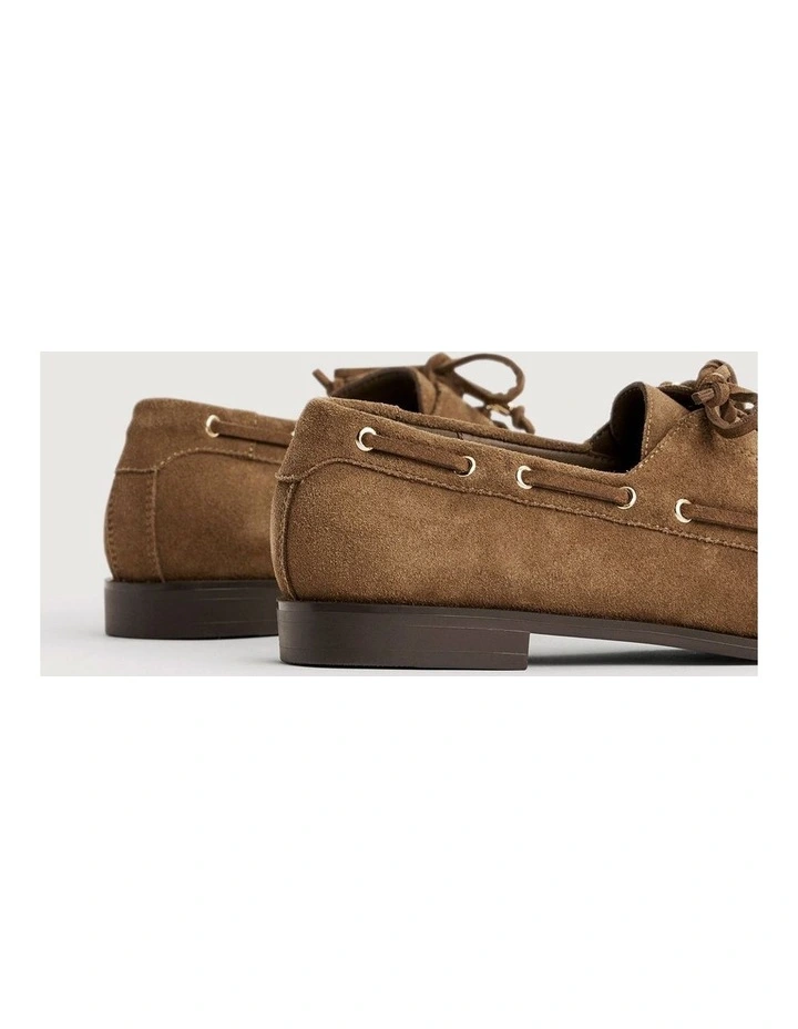 Elsie Side Loafers in Walnut image 6