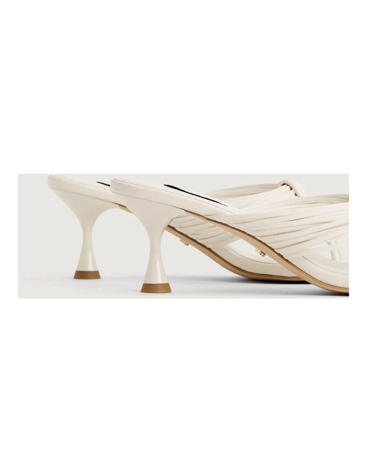 Anna Heels in Chalk image 5