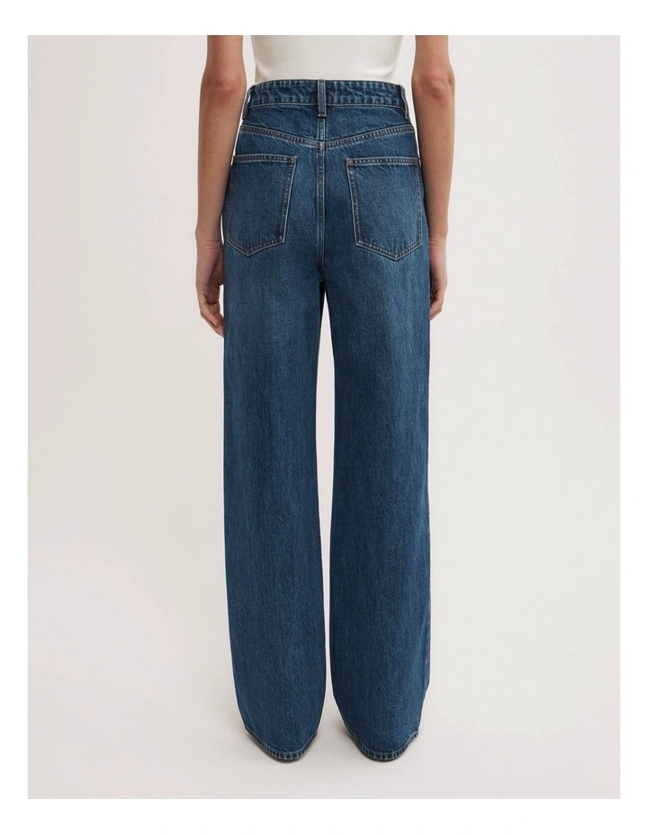 Wide Leg Jeans in Pacific Wash image 6
