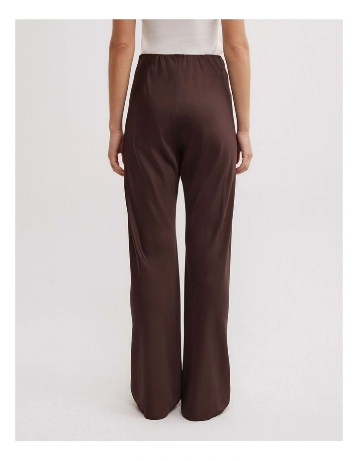 Bias Cut Pant in Espresso image 4