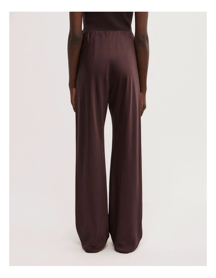 Bias Cut Pant in Espresso image 5