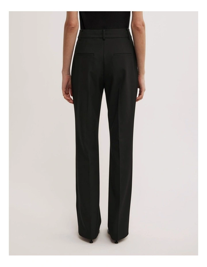 Slim Leg Pants in Black image 2