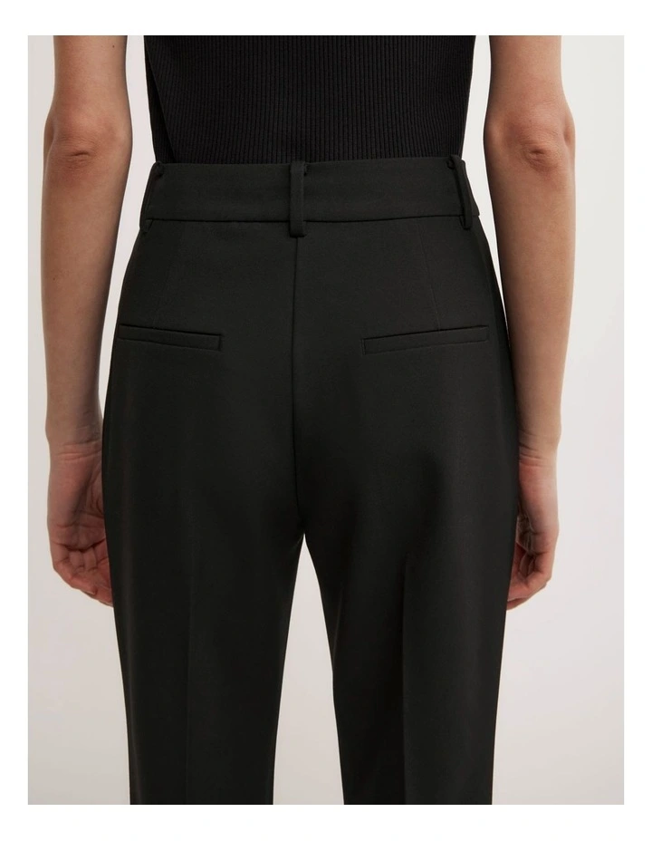 Slim Leg Pants in Black image 5