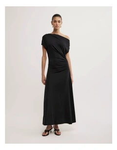 Off Shoulder Dress in Black