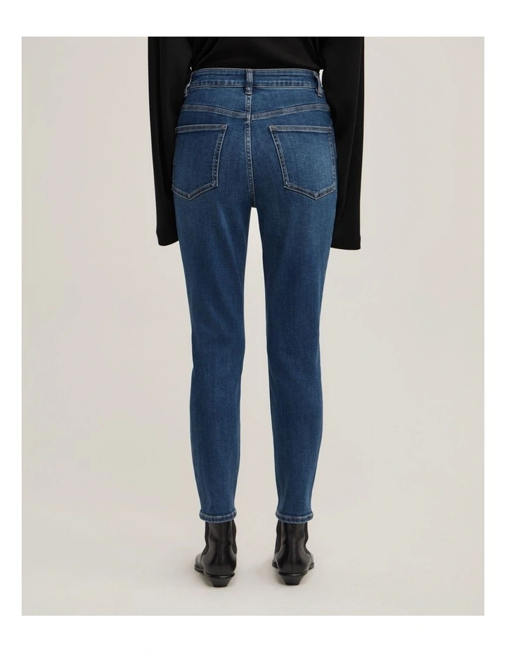 Skinny Jeans in Mid Blue image 5