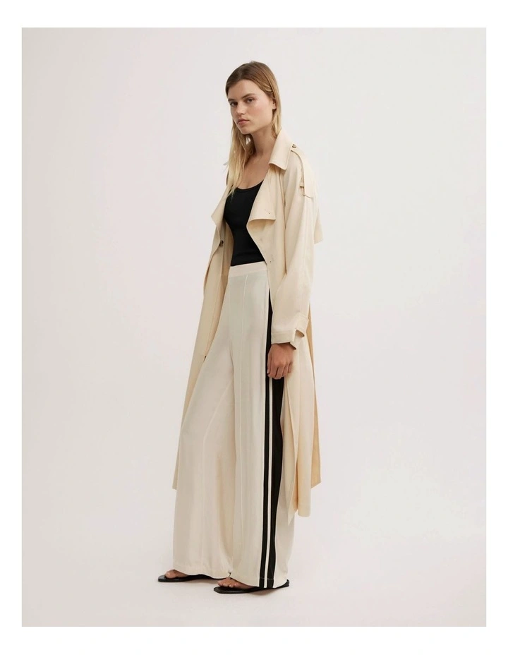 Flat Front Pants in Vanilla image 5