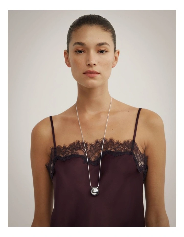 Stella Necklace in Silver image 2