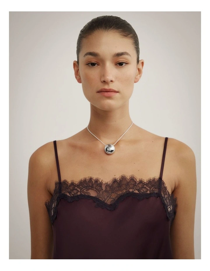 Stella Necklace in Silver image 7