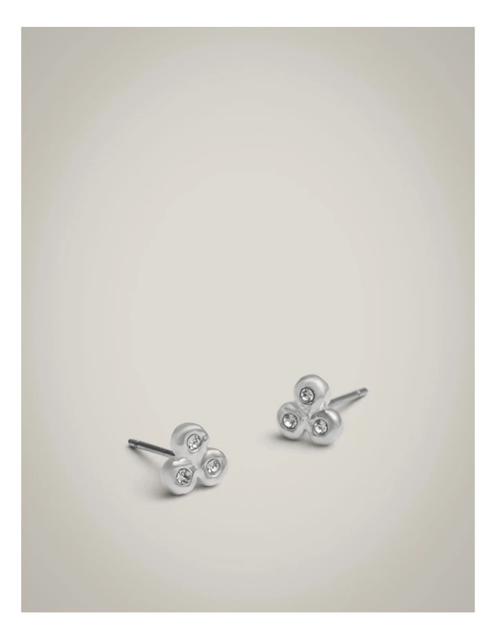 Morgan Stud Earrings Set in Silver image 5