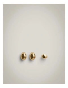 Stella Earrings Set in Gold