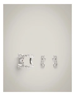 Cynthia Earrings in Silver