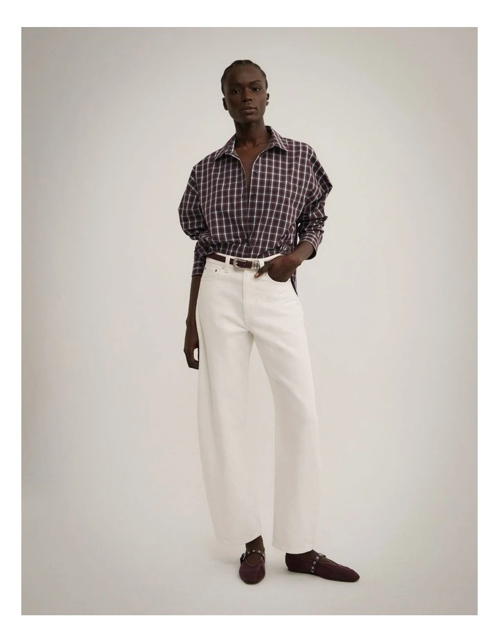 Mia Mesh Flats in Fig image 2