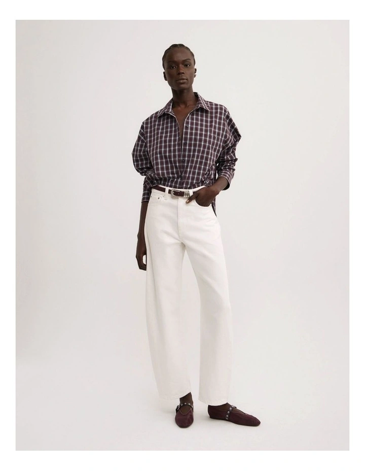 Mia Mesh Flats in Fig image 2