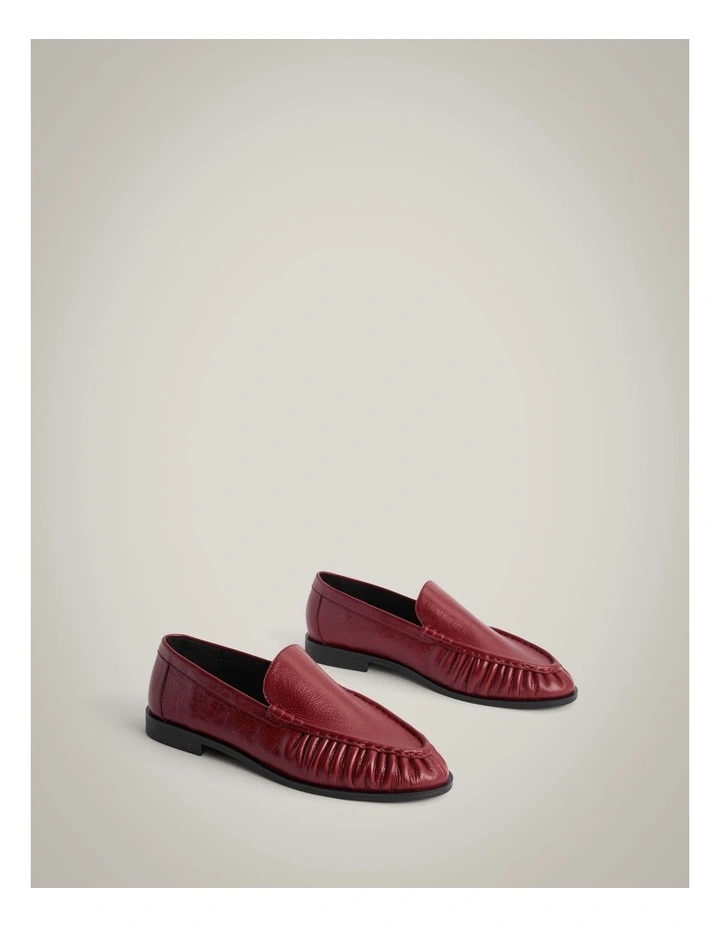 Zoe Loafers in Red image 3