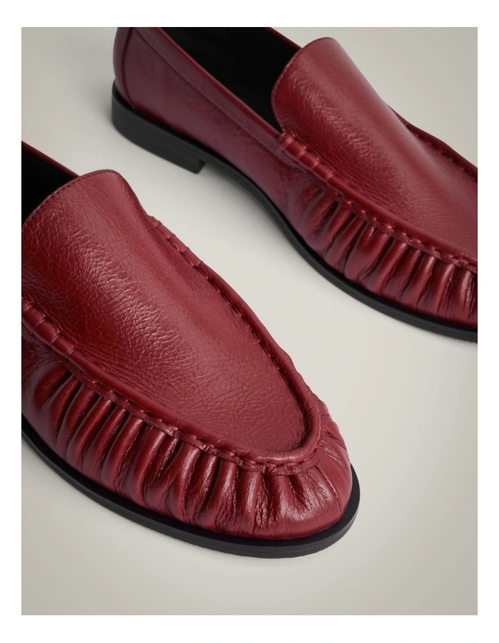 Zoe Loafers in Red image 4