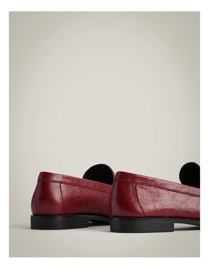 Zoe Loafers in Red image 5