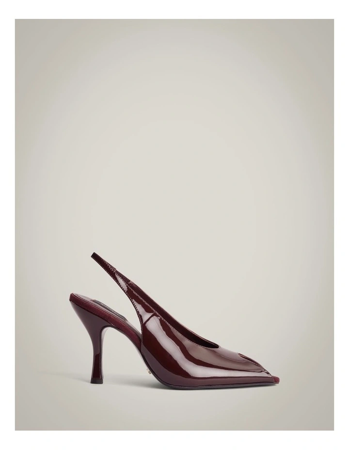 Naomi Peep Toe Heels in Fig image 3