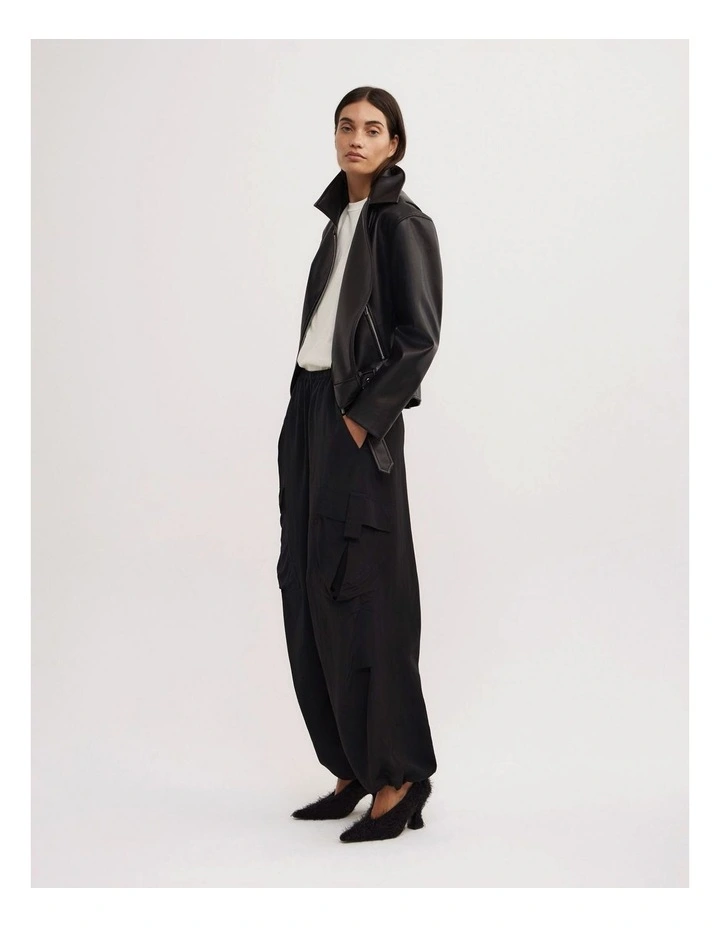 Brixley Textured Heels in Black image 2